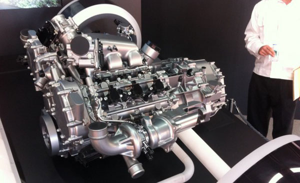 2016 Acura NSX Twin-Turbo Engine
