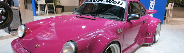 SEMA 2013: Big Purple Porsche 911