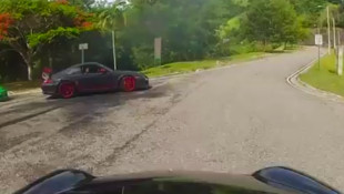 911 Chases Two GT3s Through the Puerto Rican Country Side