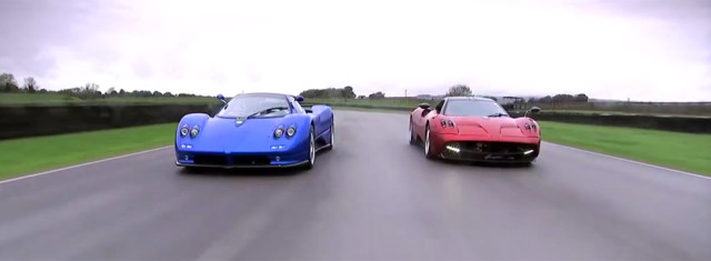Fortunate Man Compares his Zonda to his Huayra on the Track