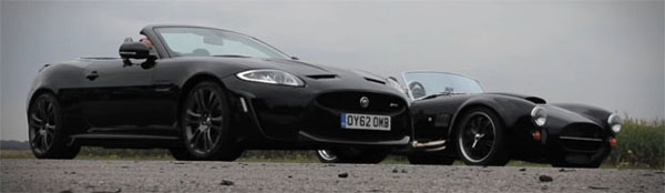 Jaguar XKR-S vs XCS Fusion AC Cobra Replicar Home
