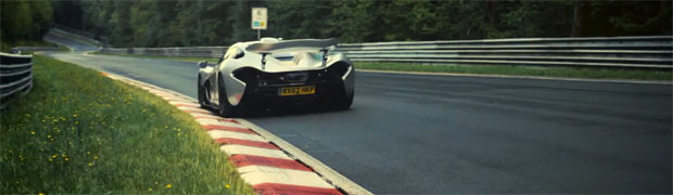 McLaren P1 at the Nürburgring-Nordschleife