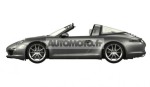 Here's What the Porsche 991 Targa Might Look Like