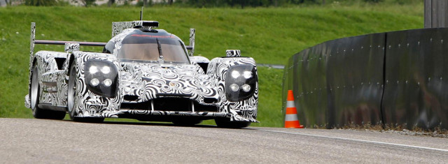 Porsche LMP1 to Have 4 Cylinder Hybrid Powertrain