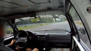 Man Laps Nurburgring in 9:55… With a 52 Horsepower Diesel Citroen