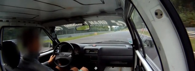 Man Laps Nurburgring in 9:55… With a 52 Horsepower Diesel Citroen