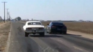 Nissan GT-R Meets American Muscle in the Boonies
