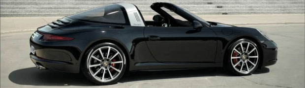See the New Porsche 911 Targa in Action