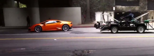 Lamborghini Huracan Caught Getting Sideways in Video Shoot