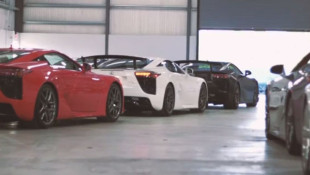 Lexus LFAs Turn out in Droves for Owners Meet