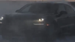 Winter Testing of the Porsche Macan in the Polar Circle