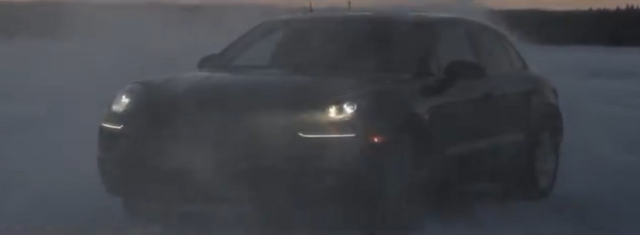 Winter Testing of the Porsche Macan in the Polar Circle