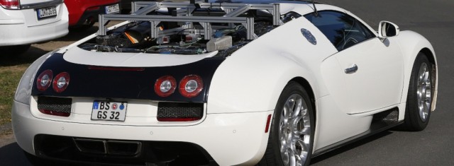 Bugatti Testing Veyron Replacement at the Nurburgring