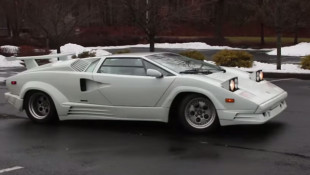 Donuts (and a Track Lap) in a Countach