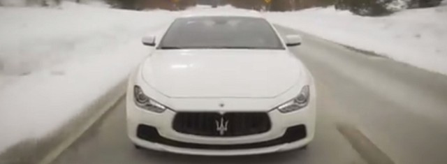 Autoblog Flies Through the Snowy Countryside in a Maserati Ghibli