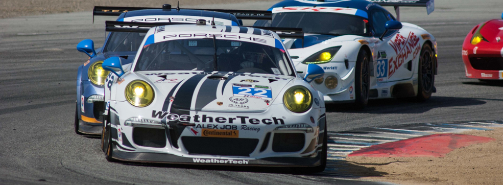#22 Alex Job Racing Porsche 911 GT America: Cooper MacNeil, Leh