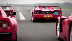 Ferrari Unleashed: F40 vs F50 vs Enzo vs 288GTO