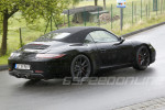 Porsche 911 GTS Cabriolet Caught on the Nurburgring