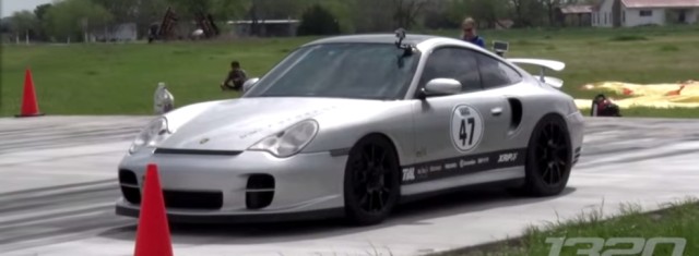 1300 hp 996 911 Turbo Spins Out… At 180mph