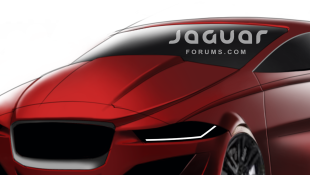 2015 Jaguar XE Conceptual Drawing