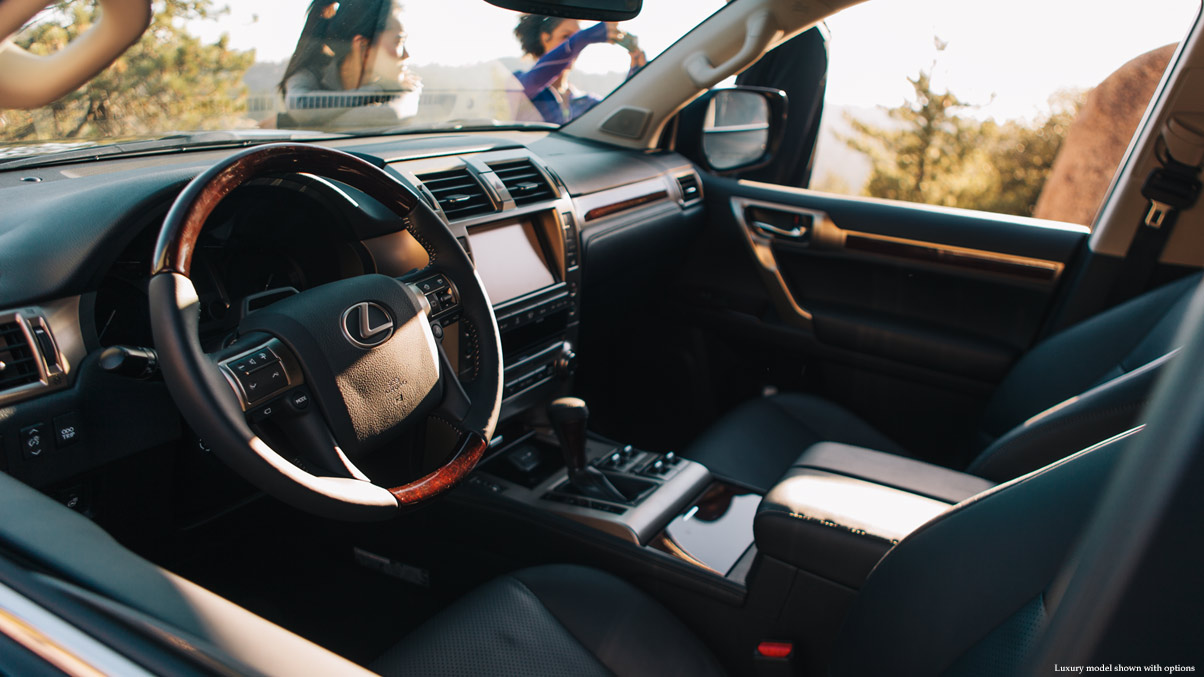 2014 Lexus Gx Interior Mahogany Steering Wheel Overlay