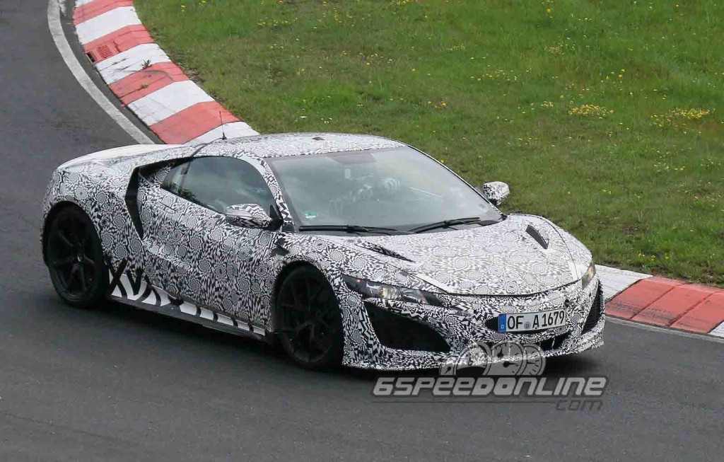 Honda-Acura NSX Spy Shots (6)a