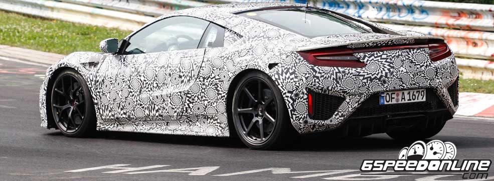 Honda-Acura NSX Spy Shots Slider2