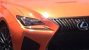 Solar Flare Orange Lexus RC F Spotted!