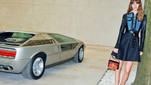 The Model and the Maserati Boomerang