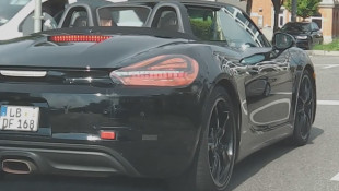 4-Cylinder Porsche Boxster Spied on the Streets of Stuttgart