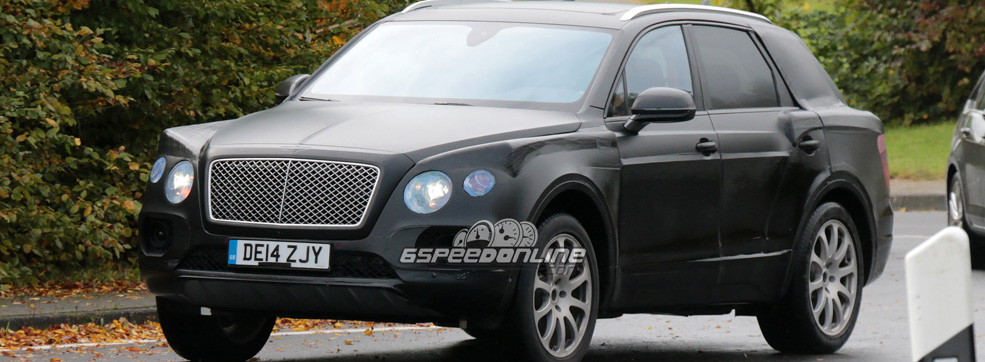Flying Spud? Bentley SUV Spied Out for a Roll