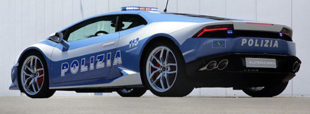 Lamborghini Cop Cars are Superbad
