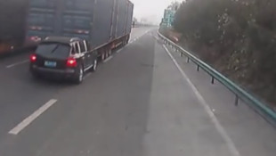 Cayenne Full Of Drugs Caught “Tailgating” Semi