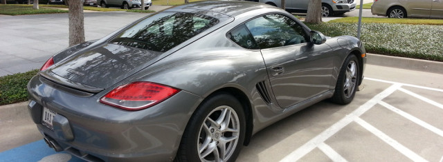 DRIVE-BY A Porsche Cayman in Fort Worth, Texas