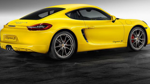 Racing Yellow Porsche Cayman S Looks Sweet