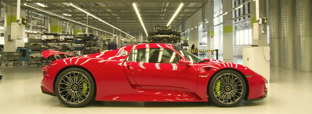 This is How a Porsche 918 Spyder is Made