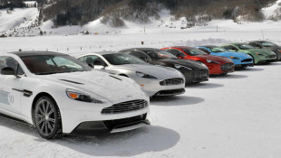 Aston Martins on Ice, That’s Nice