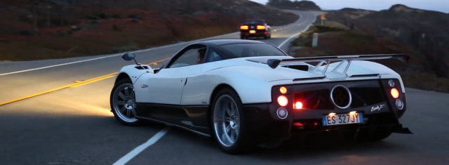 Watch This Pagani Zonda F Accelerate Through a Dream