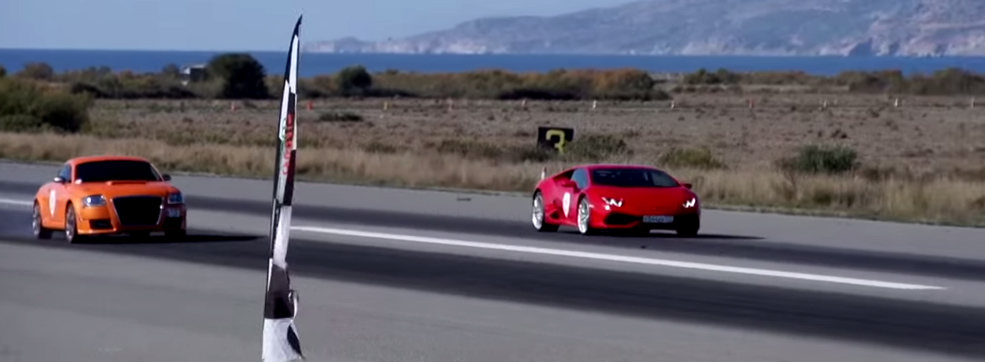 Tuned Audi TT vs. Lamborghini Huracan