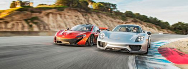 Porsche 918 Against McLaren P1: Lap Records Fall