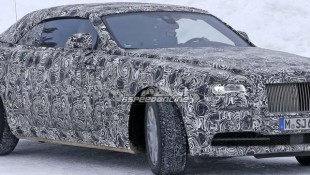 SPY SHOTS The 2017 Convertible Version of the Rolls-Royce Wraith
