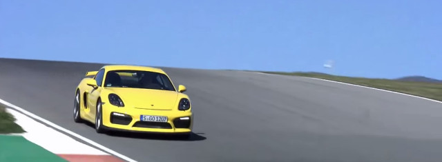 Watch as Walter Rohrl Flogs the New Cayman GT4