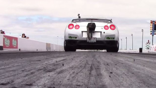 Watch a Nissan GT-R Destroy the Quarter Mile