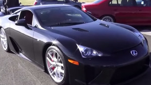 Watch a Porsche 918 Spyder Walk the Lexus LFA