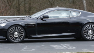 New Aston Martin DB9 Testing in Germany
