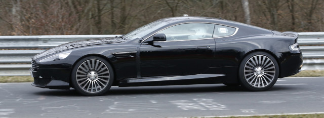 New Aston Martin DB9 Testing in Germany