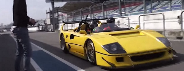 The One and Only Ferrari F40 LM Barchetta