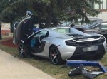 Mechanic Crashes Brand New McLaren 650S