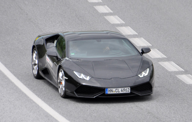New Lamborghini Huracan Mule Spied