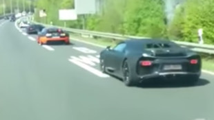 Bugatti Chiron Caught Testing